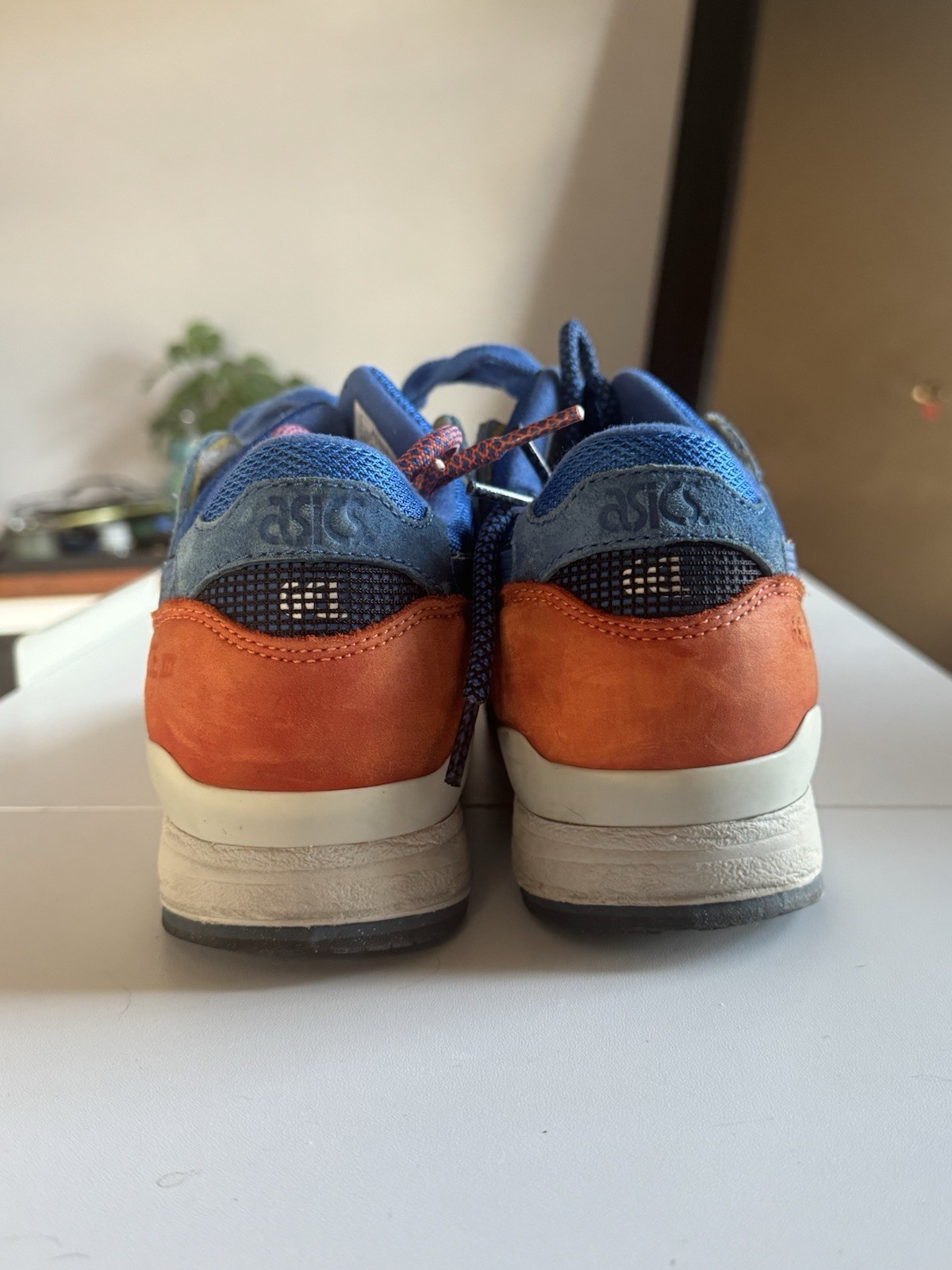 ASICS Ronnie Fieg Gel-Lyte III “Knicks” Blue/Orange Men’s Low Top H30BK-4367