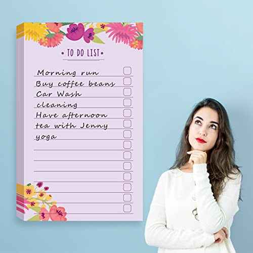 300 Sheets to Do List Notes Daily Checklist Notebook Undated Memo Pad Color