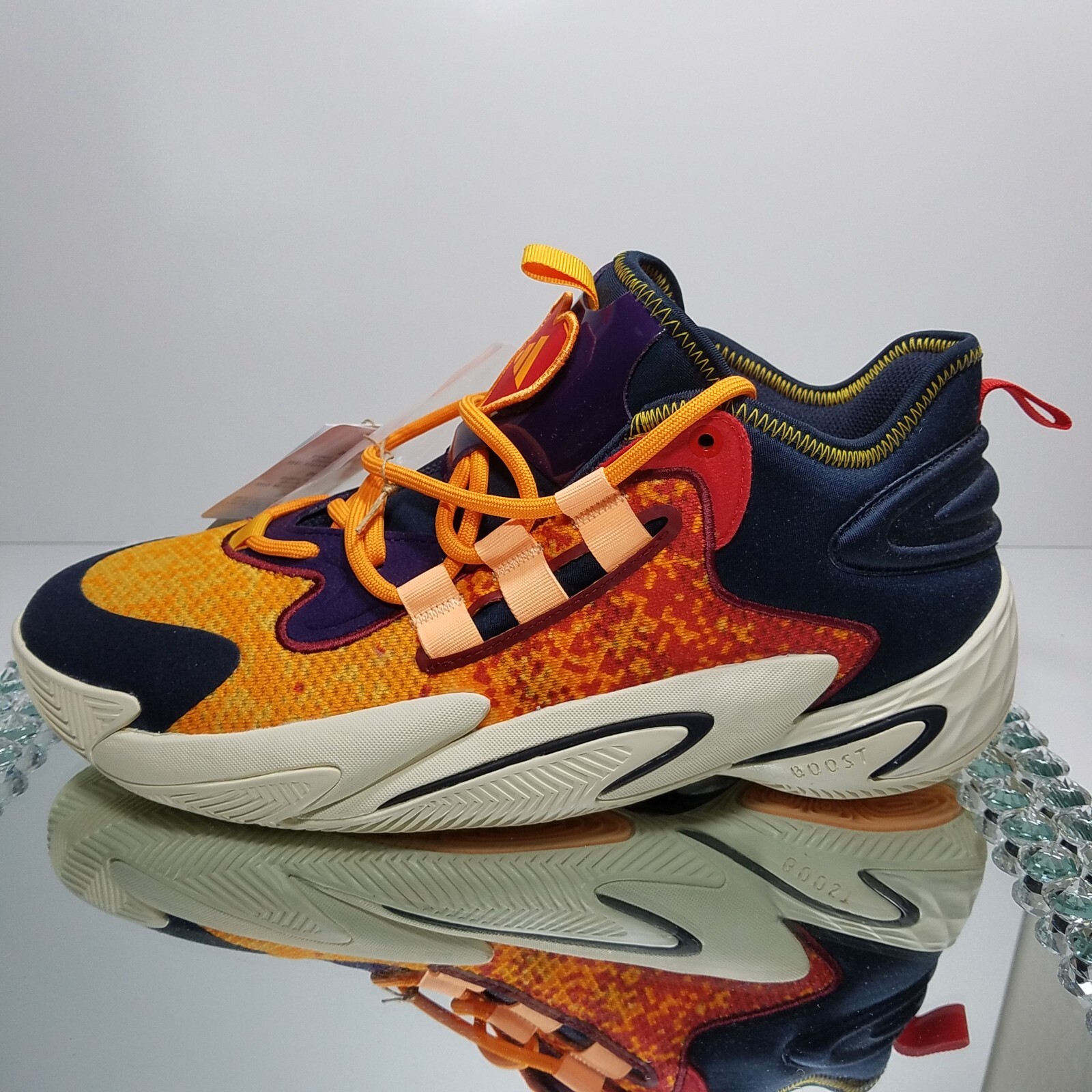 Adidas BYW Select x Aral Cru “Gold Acid Orange” – Men’s Size 10 – ID6097