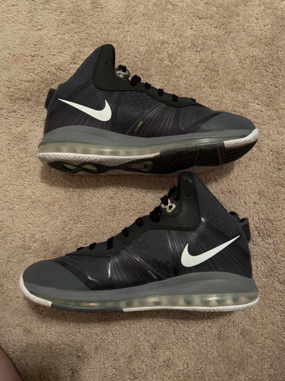 Nike LeBron 8 v2 Cool Grey size 13