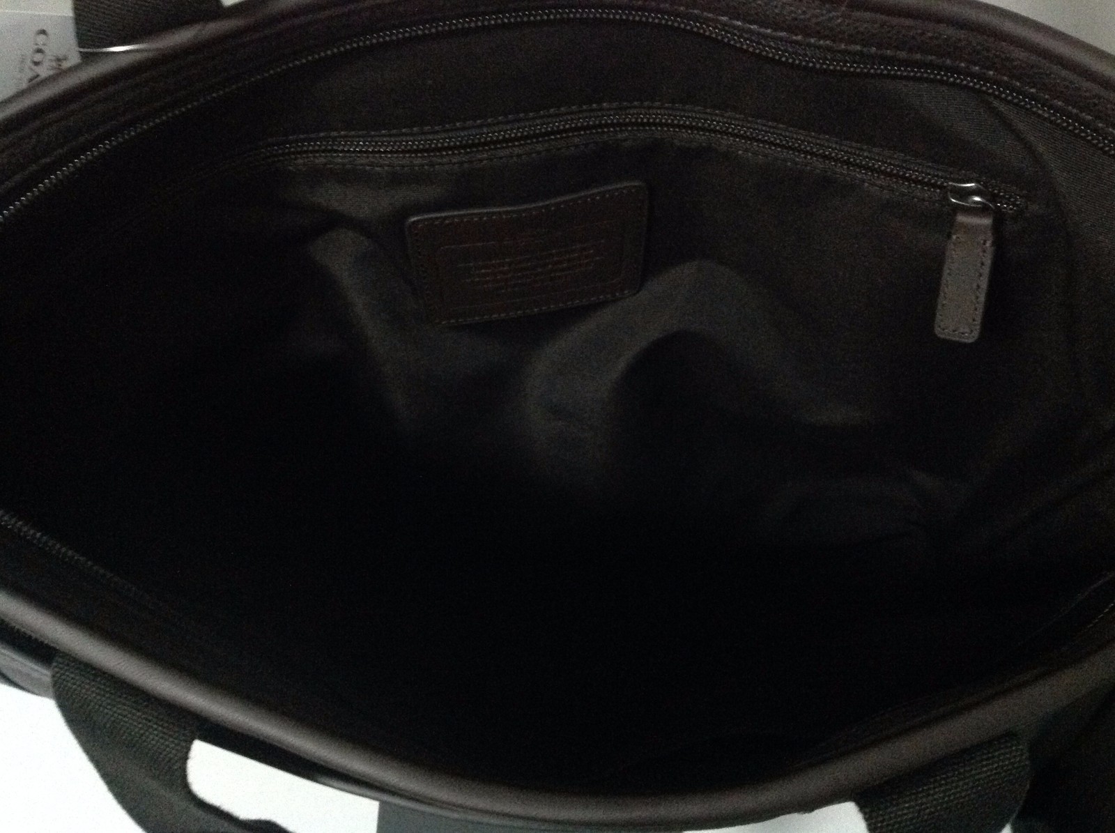 Coach Men’s Camden Leather Mahogany Supply Messenger Bag F71347