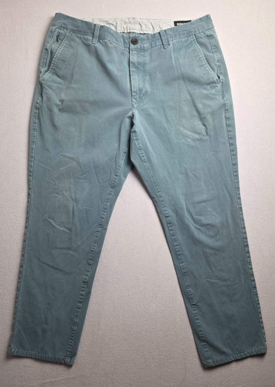 Bonobos Everyday Pants Mens 36×28 Slim Fit Blue Chino Golf Casual Comfort