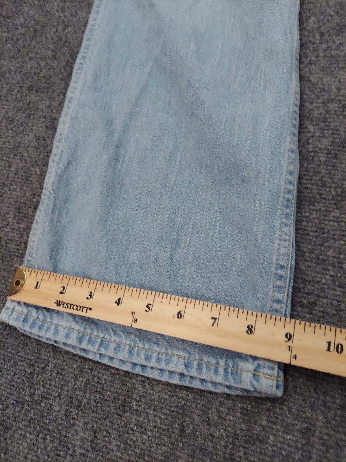 Gap Jeans Womens 28/6 Blue Vintage Flare High Rise Light Wash Denim Boho Western