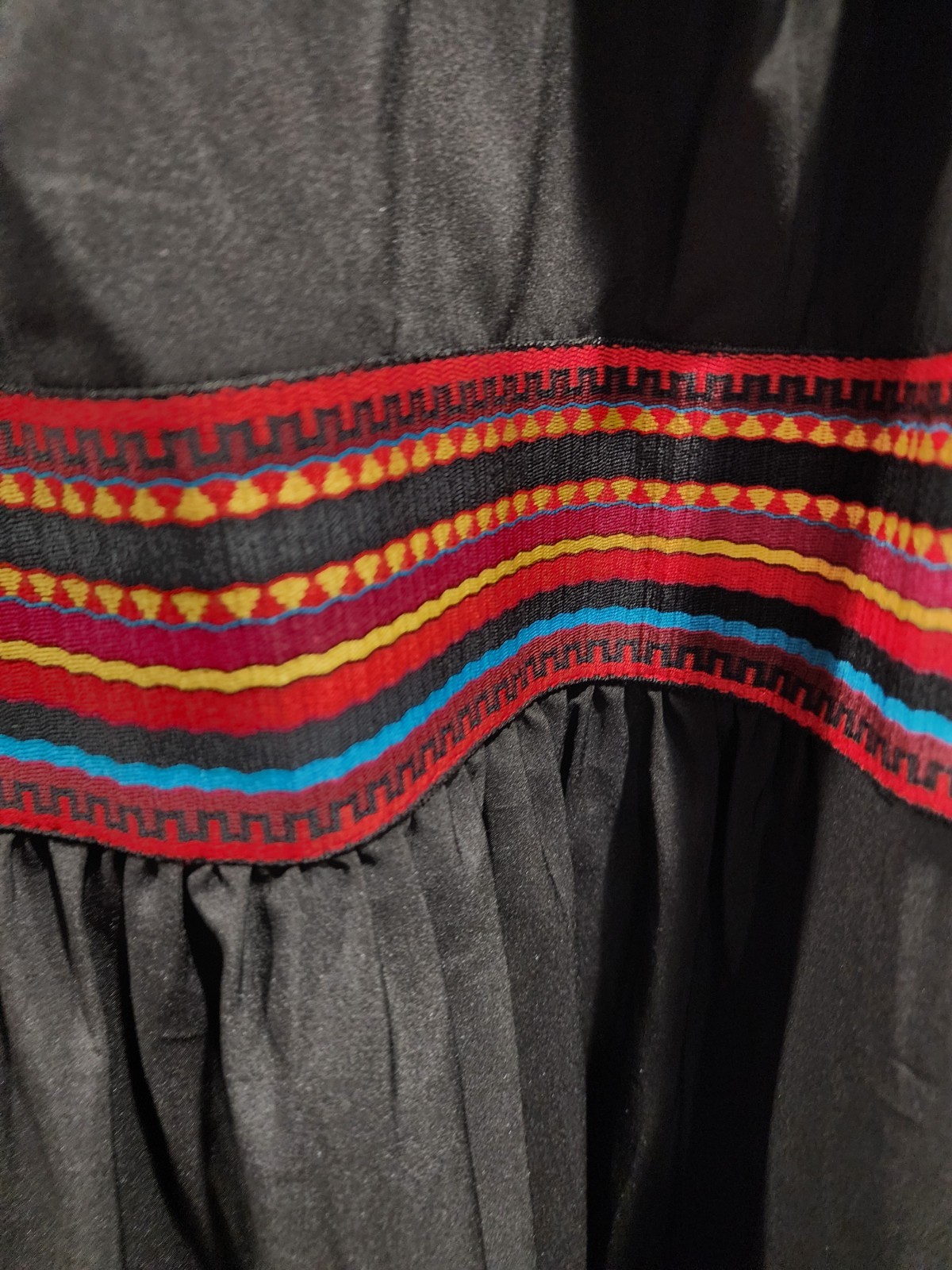 B. Smart Black Fit and Flare Boho Dress Size 11/12