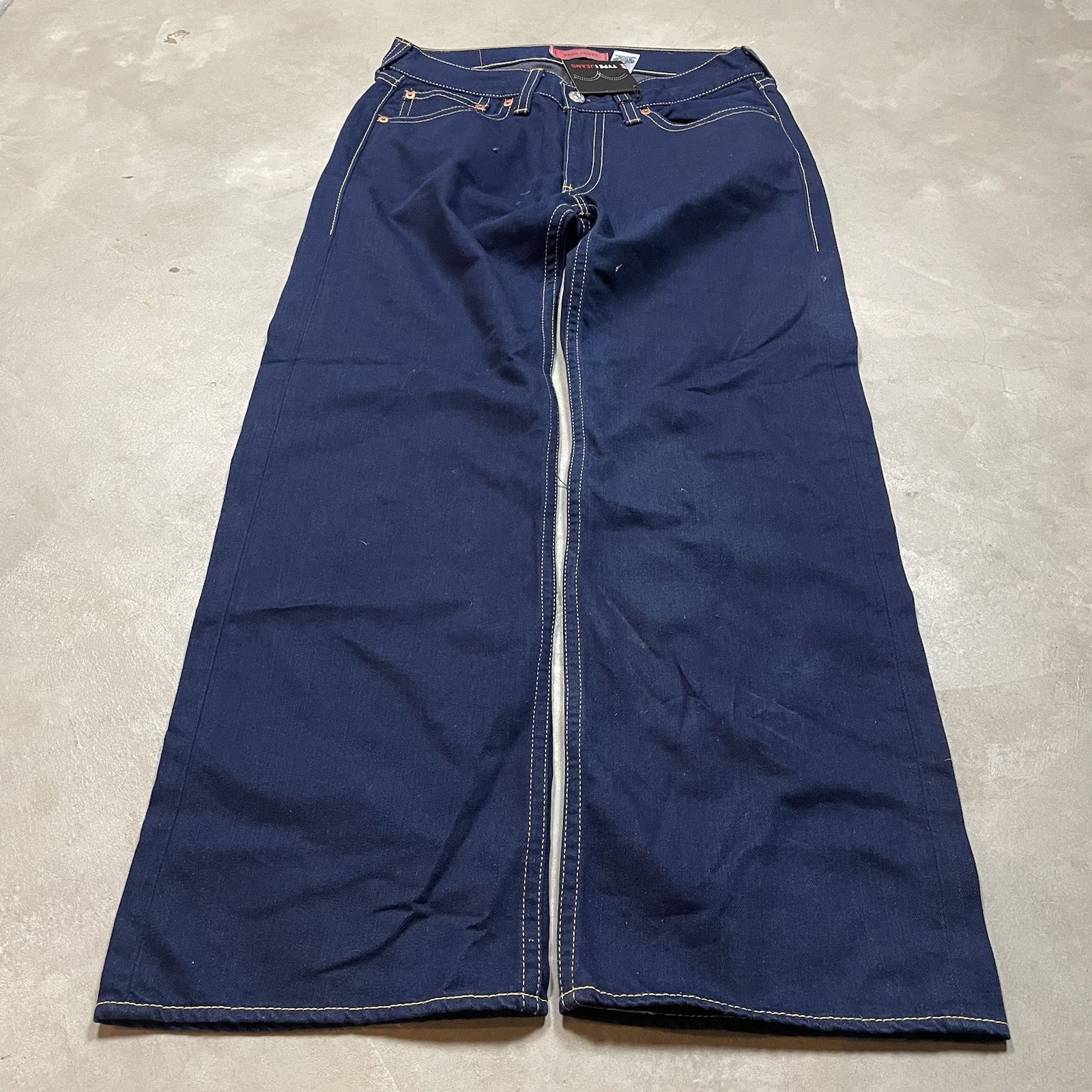 Levis Type 1 Jeans Vintage Y2K Wide Leg Baggy Real Loose Skater 34×32 Fits 36×31