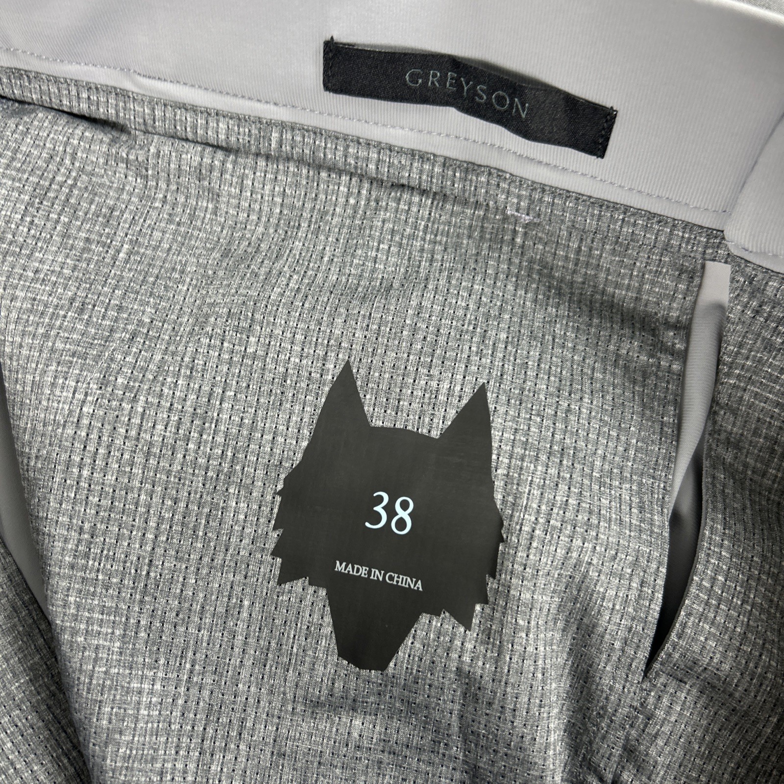 Greyson Golf Shorts Montauk Polyamide 38 x 10 Slate Gray NWT MSRP $118