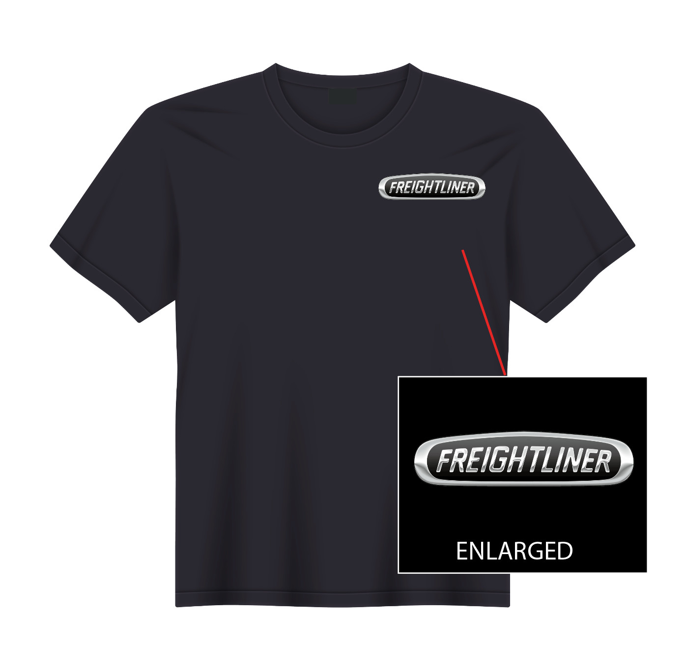 Freightliner Trucks Logistics T-Shirt NEW S, M, L, XL