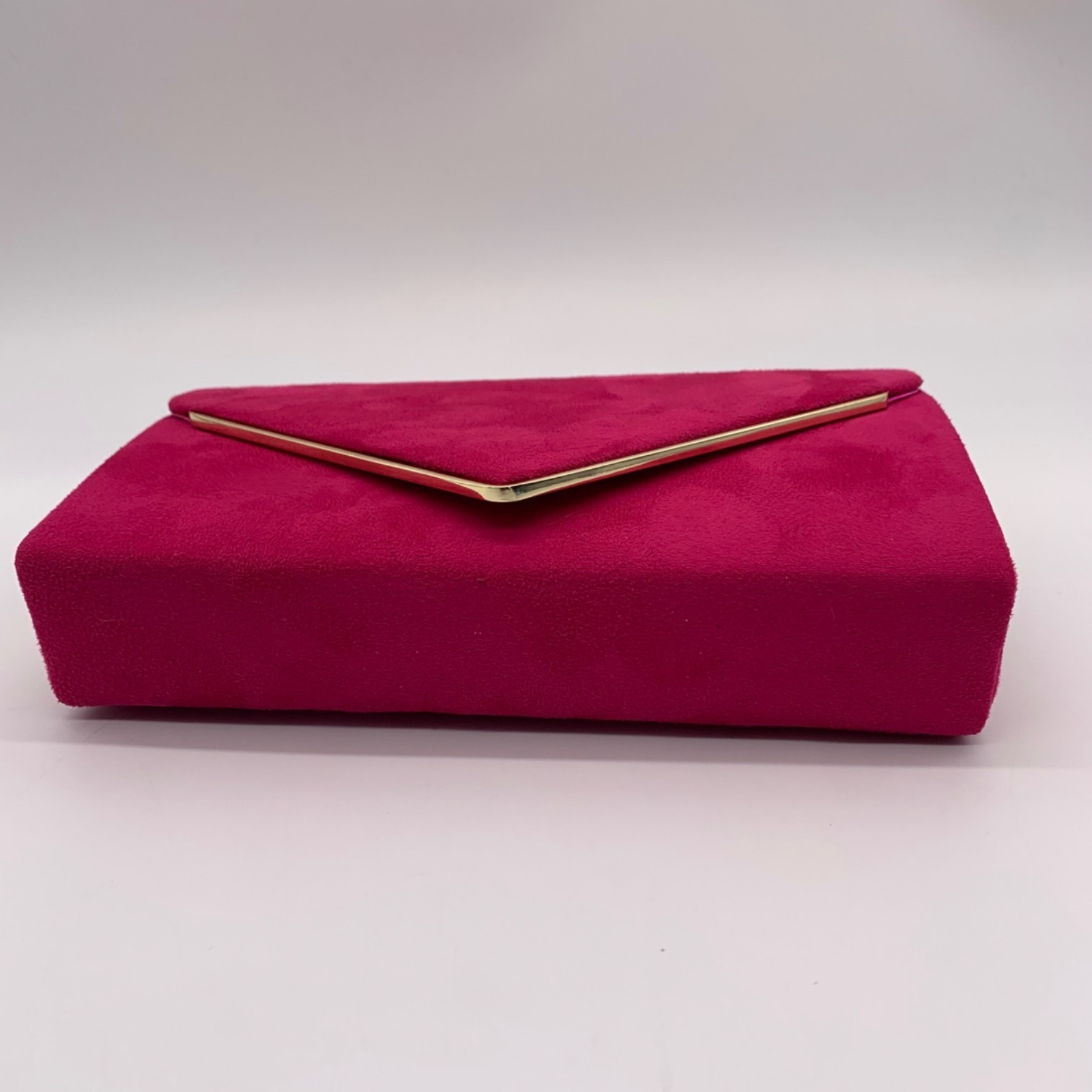 Charming Tailor Pink Velvet Clutch