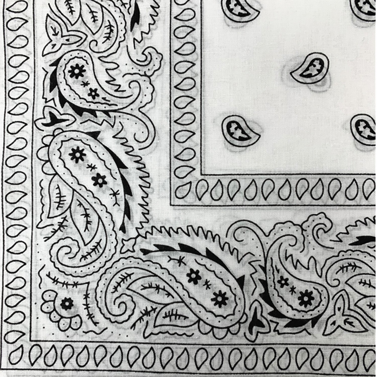 3 Pack Bandana 100% Cotton Paisley Print Double-Sided Scarf, Head, Neck, Mask