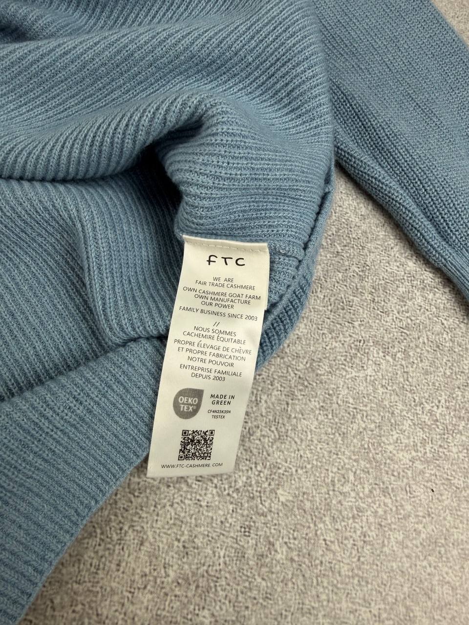 FTC Organic Cotton Cashmere Knit Sweater Size 54 Duties Paid (USA)