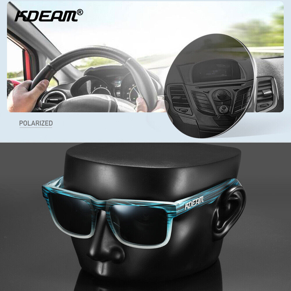 KDEAM Polarized Sunglasses Men Women Cycling Fishing Driving Sports Shades US