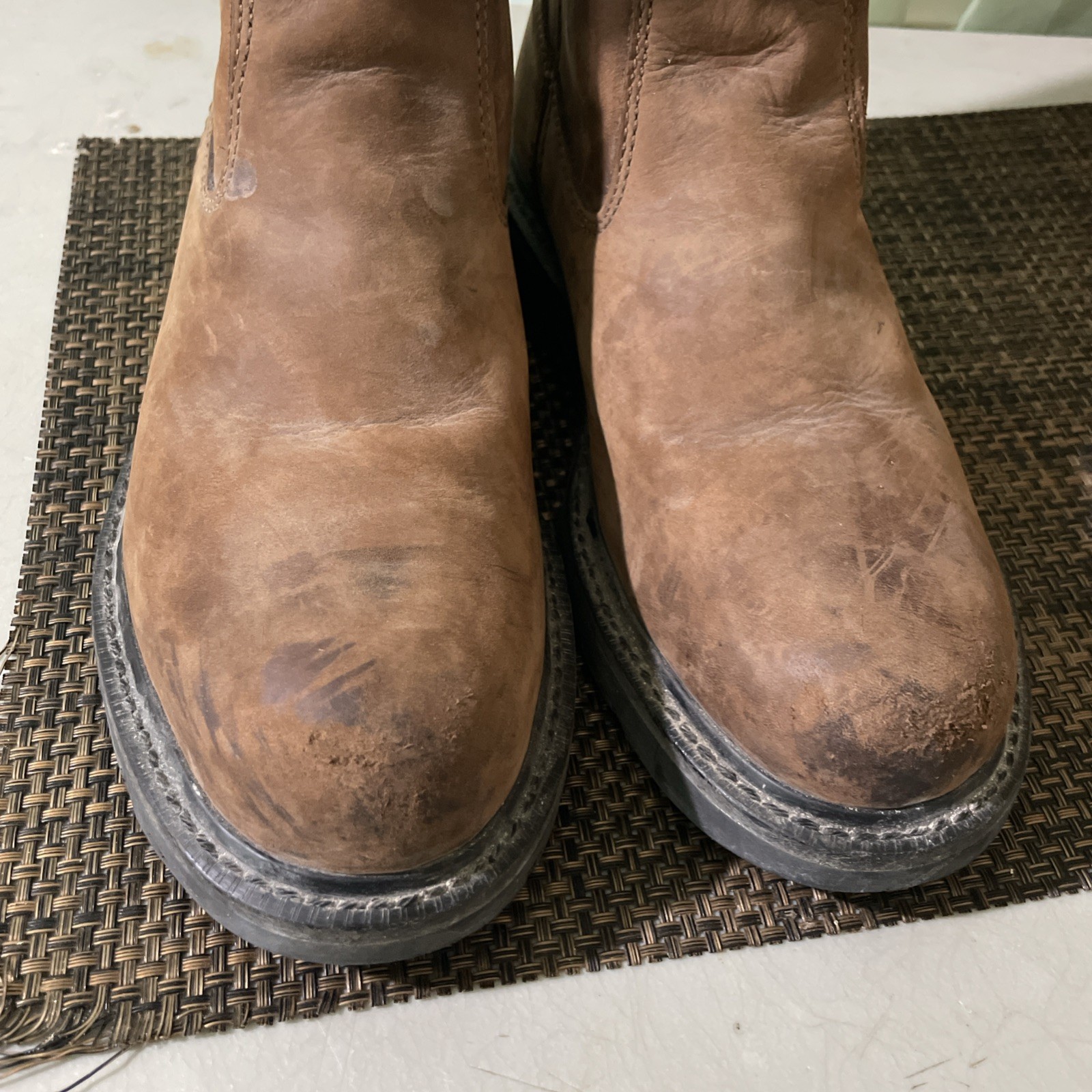 Wolverine MEN’S DD WORK STEEL TOE WELLINGTON 8.5 W04707