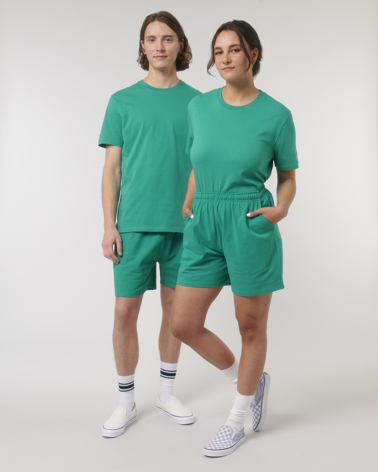 Stanley/Stella Unisex Waker shorts (STBU070) – Self-fabric elastic waistband