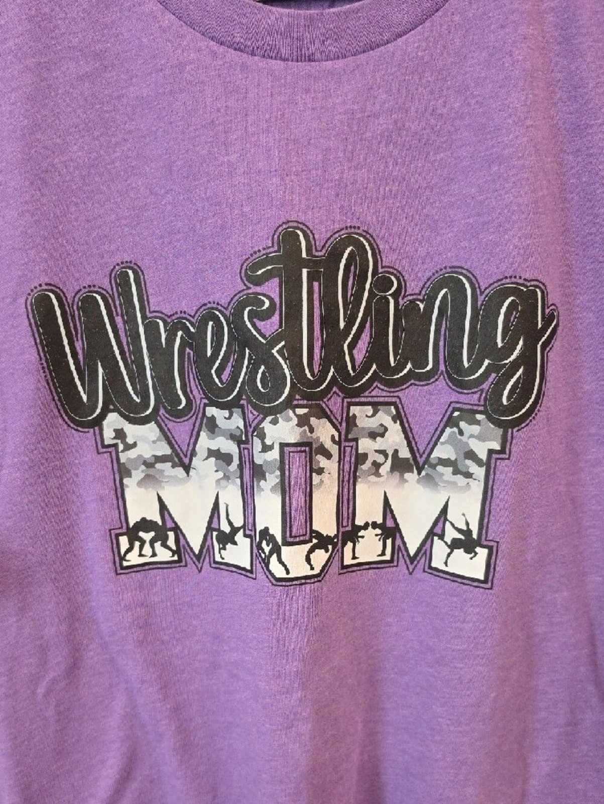 Gildan And Bella Canvas Wresting Mom T-shirts Set Of Five