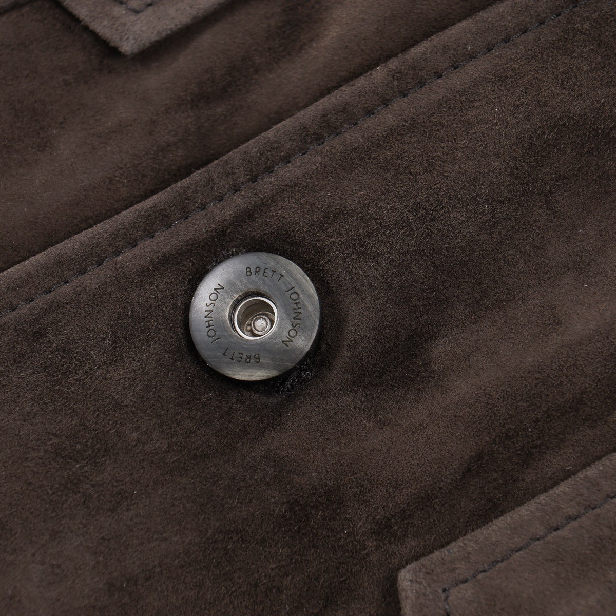 Brett Johnson Slim-Fit ‘Cashmere Calf’ Suede Sedona Jacket L (Eu 52) NWT