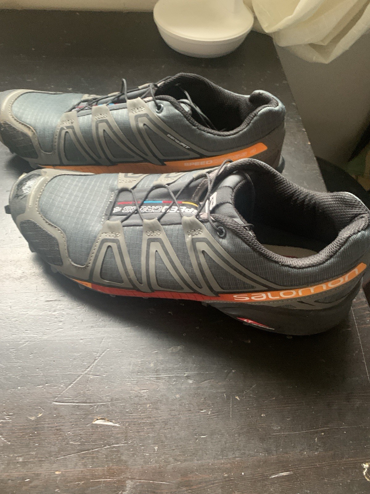 Salomon Speed Cross 4 Shoes Trainers Sneakers Mens US 14 UK 12 EUR 47 1/3