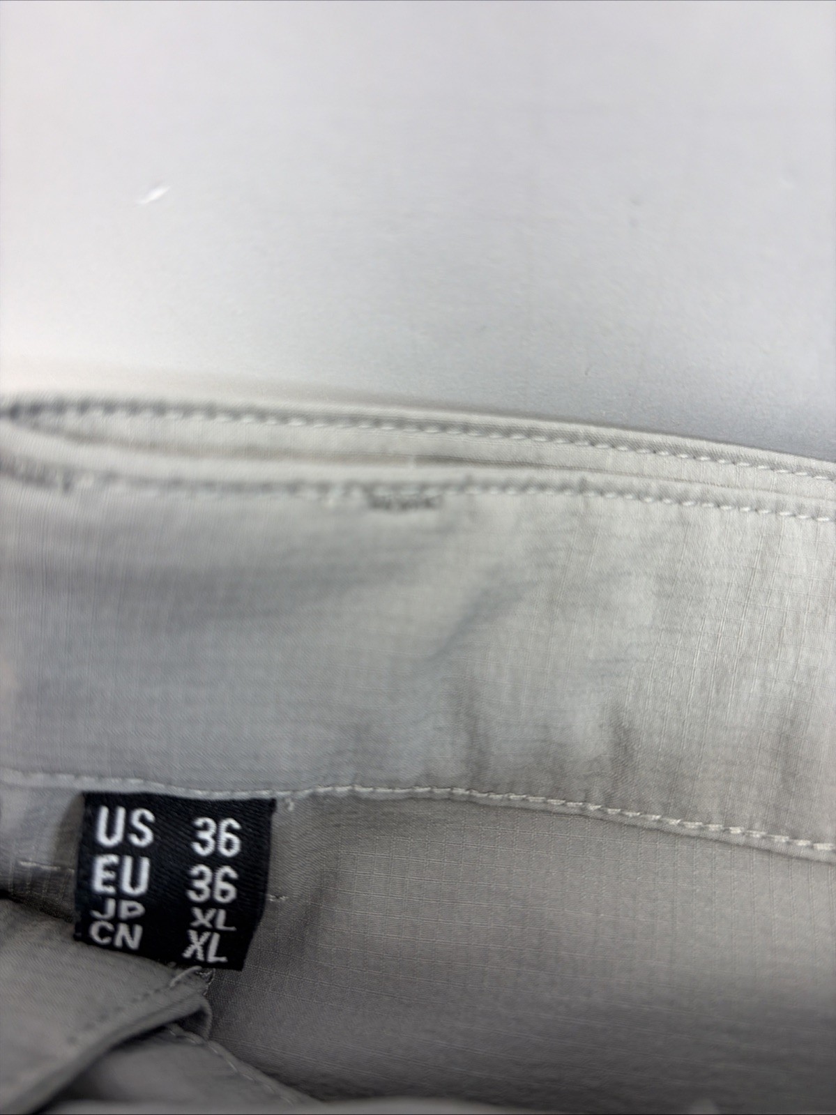 2-Tacvasen Men’s Tan/Black Hiking Shorts Quick Dry Cargo Zip Pockets SZ 36