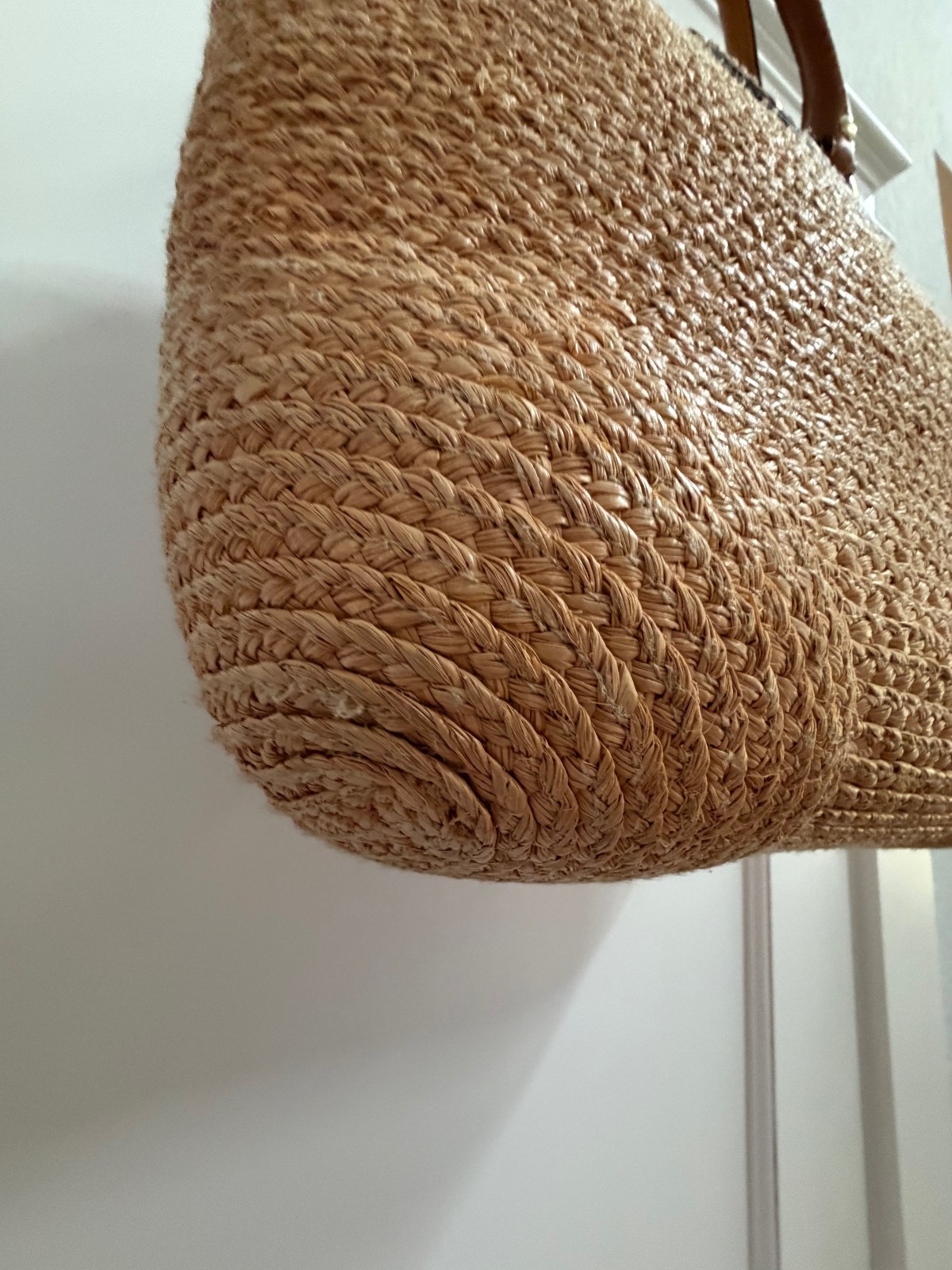 Coach Bleeker Straw Flower Basket Tote Bag Y2K F13373 (Ships from US)