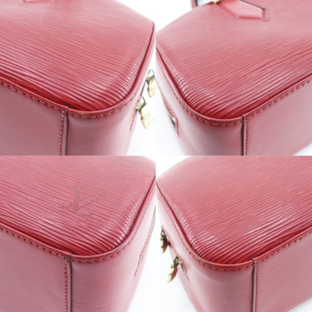 LOUIS VUITTON Jasmin Handbag M52087 Castilian red Red Epi Leather Women