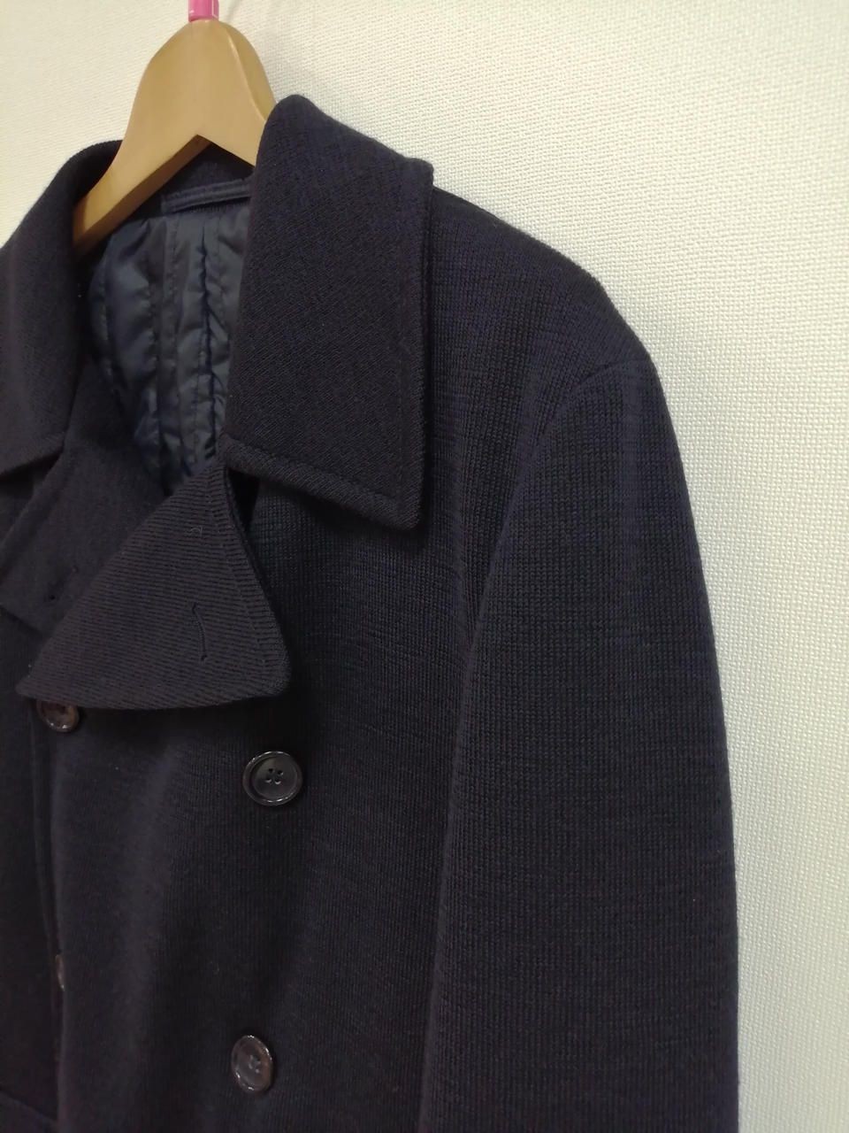 MAGYARS P Coat Navy L Used