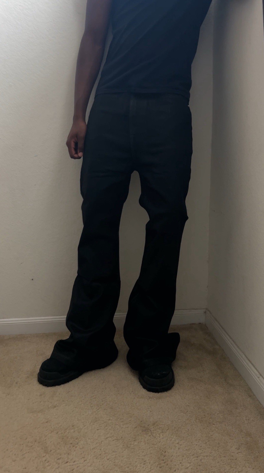 Wax Jean Denim Size 30-31. Professionally Manufactured, Detailed And Surged.