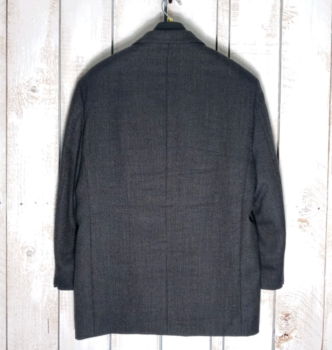 Pronto Uomo Mens Blazer 42R Lambswool Nailhead Tweed Sport Coat Suit Wool Jacket
