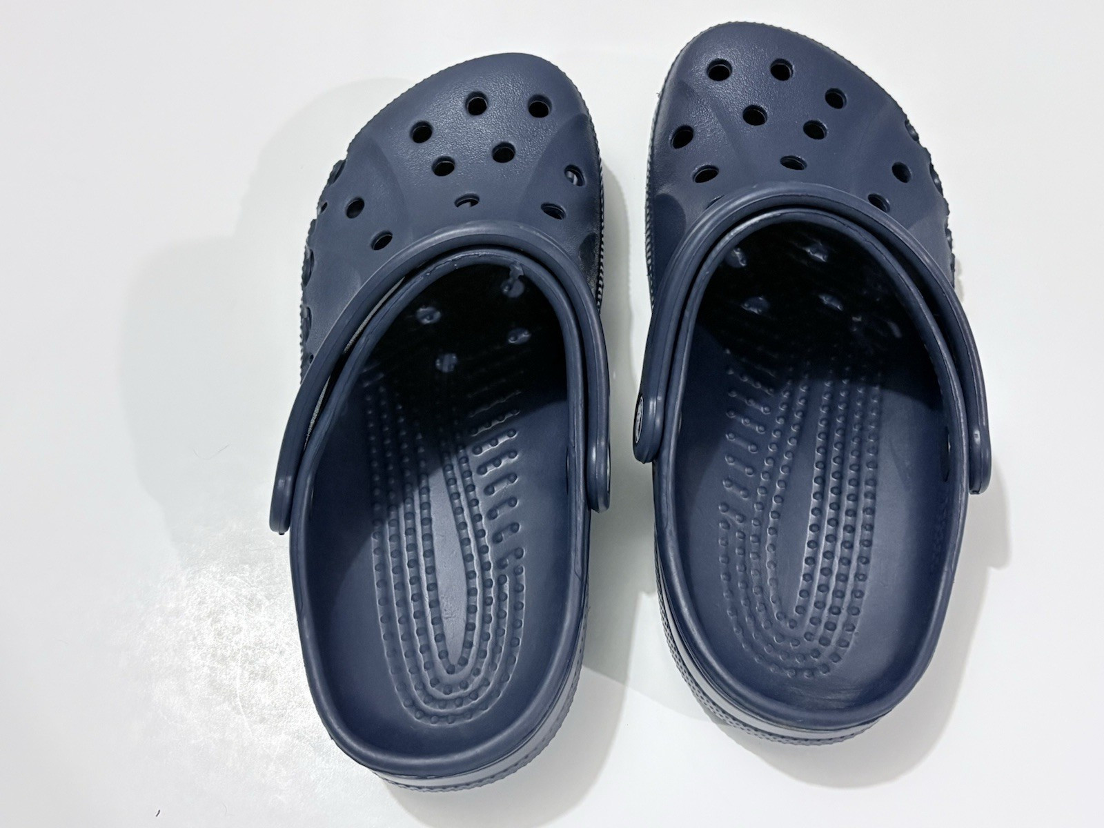 Crocs Baya Clogs Navy Blue Unisex Men’s 5 Women’s 7 Slip On Water Friendly