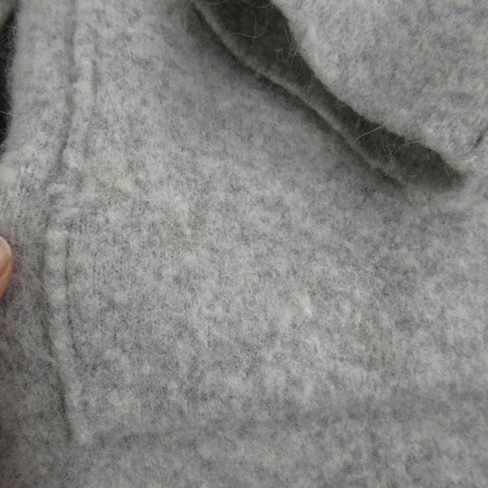 Vince Coatigan Womens Small Gray Merino Wool Alpaca Knit Open Front Pockets