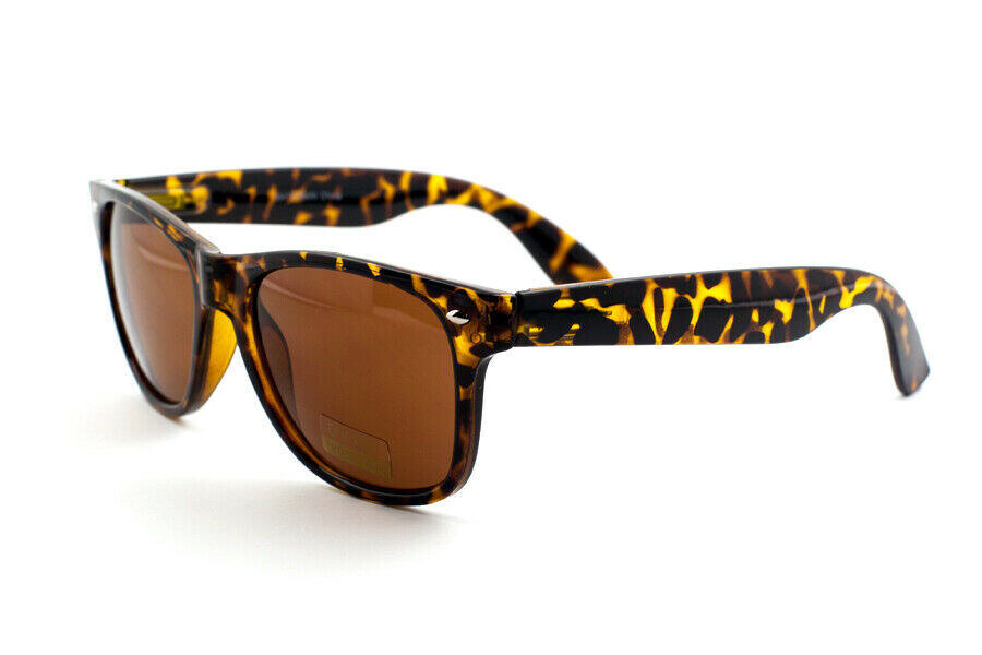 2, 3, 4 or 6 Bulk Pair Retro Square Frame Polarized Sunglasses Men Women UV400