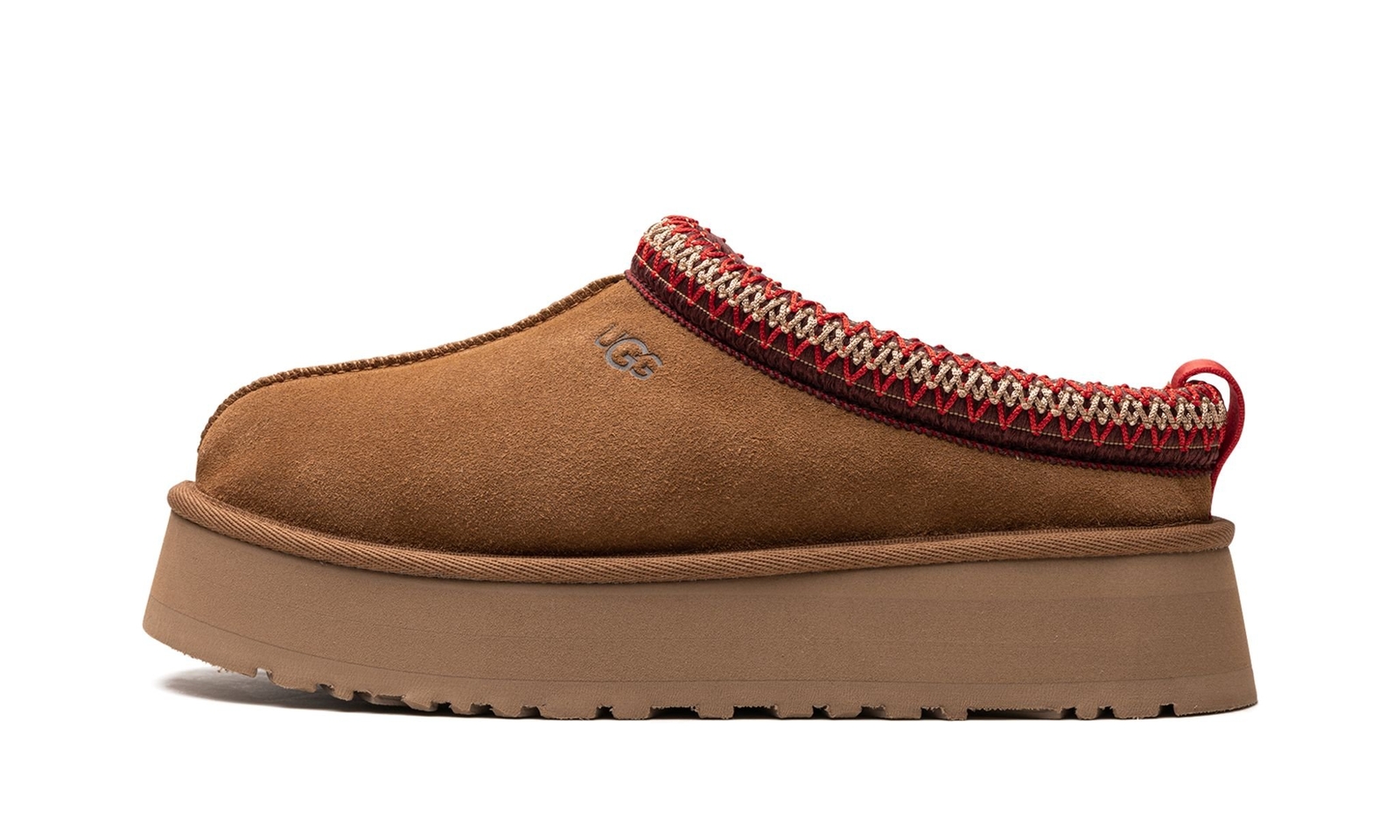 NEW UGG Brand Braid Tazz Platform Slippers 1122553 CHE Chestnut Women’s Sz 5-12