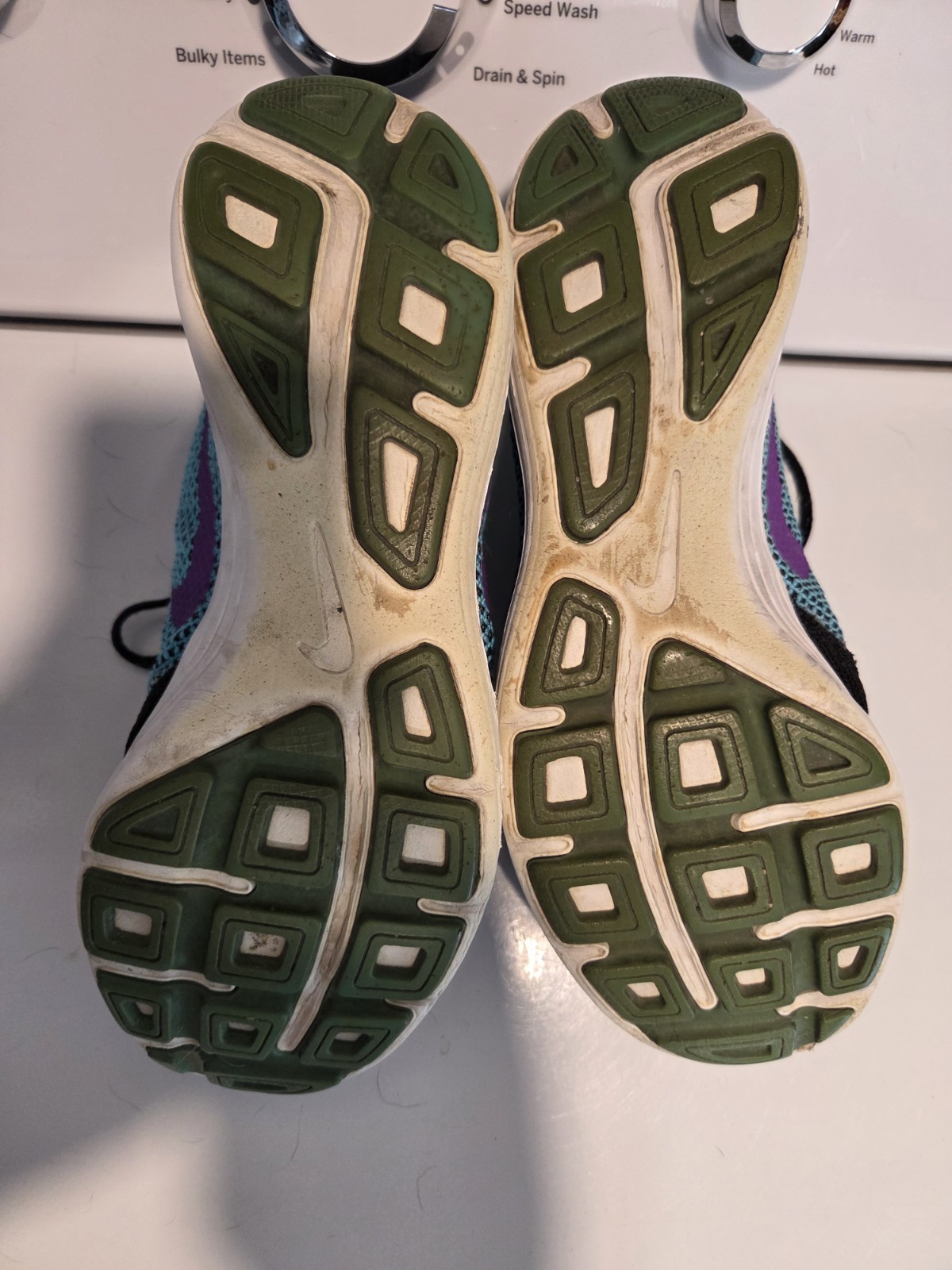 Nike Revolution 3 Teal, Black, And Purple Athletic Shoe Women’s Size 10