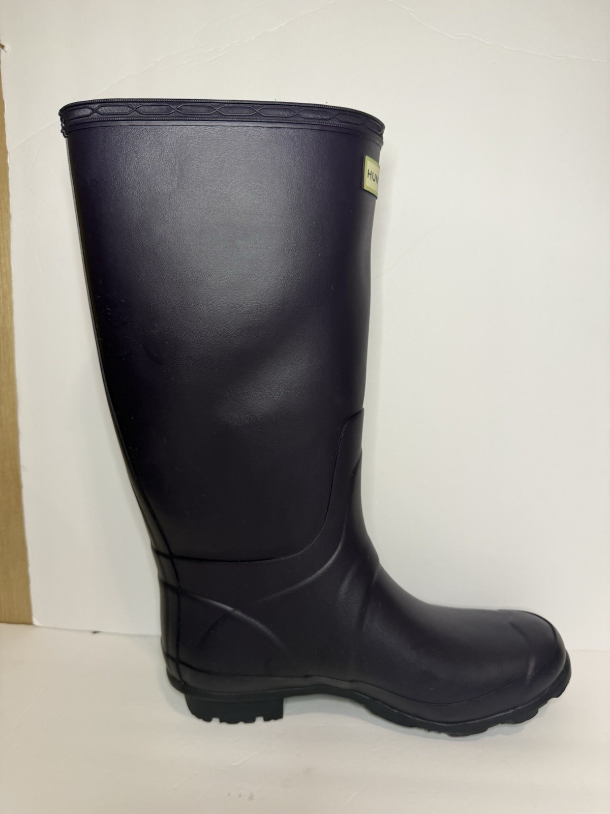Hunter Women’s Field Huntress Rain Boots US 9 Dark Purple Waterproof