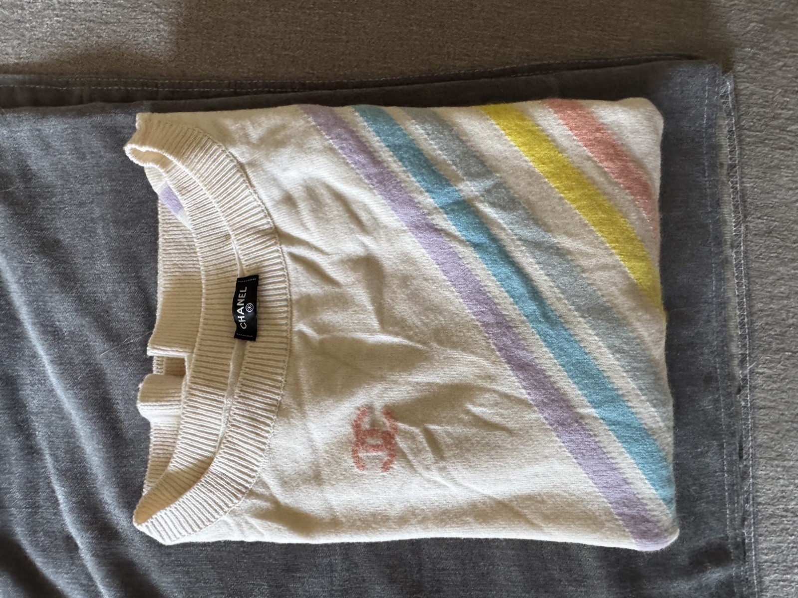 Chanel Cashmere Sweater Size S regular