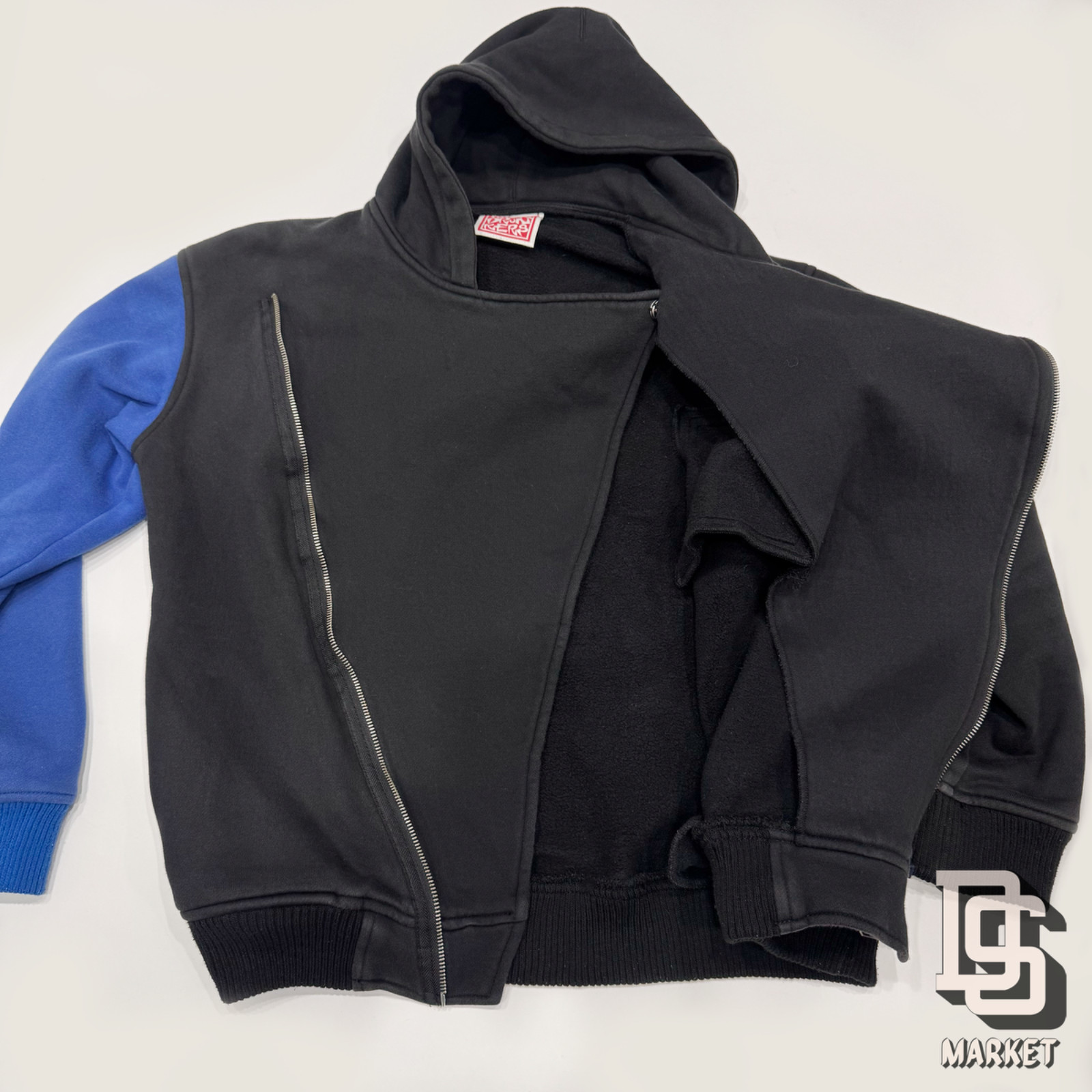RARE PUNK DRUNKERS MOTORCYCLE BIKER STYLE HOODED SWEATSHIRT MEDIUM JAPAN SOFUBI