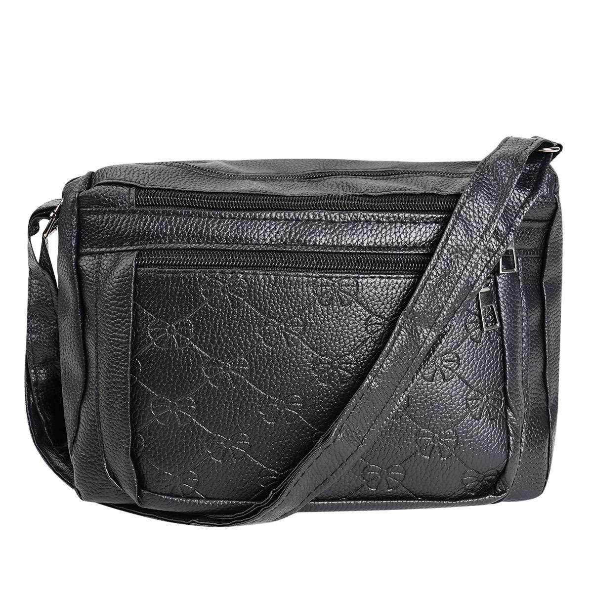 Women Vintage Crossbody Shoulder Bag Soft PU Leather Lightweight Handbag Purse