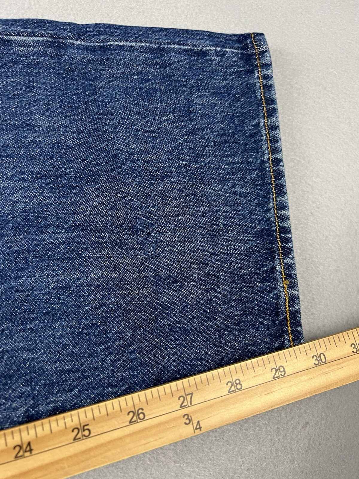 LEVI’S 501 Regular Fit Straight Leg Button Fly Jeans W38 L30 Dark Stonewash NWT