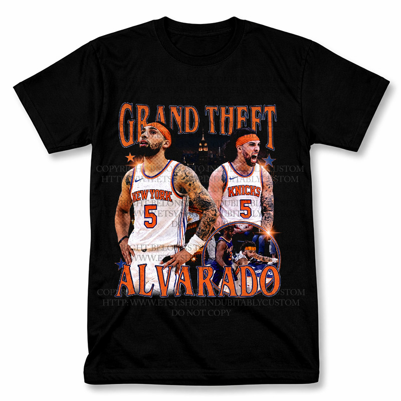 Jose Alvarado Vintage Basketball Graphic T Shirt S-5XL