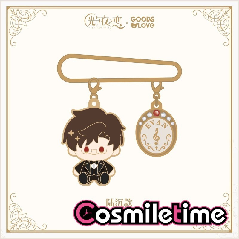 Mr Love Queen’s Choice Evan Metal Badge Brooch Keychain Collection Anime Gift YZ