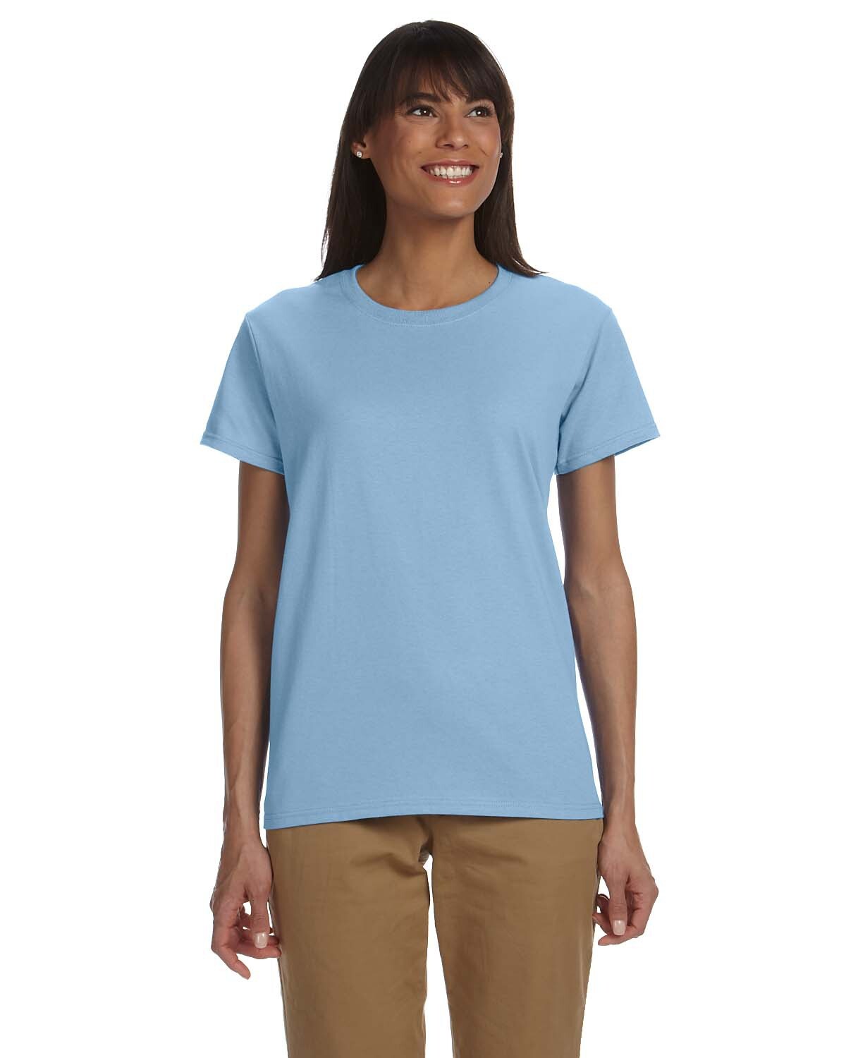 Gildan Ladies Ultra Cotton 6 oz. Short Sleeves Classic Fit T-Shirt G200L XS-3XL