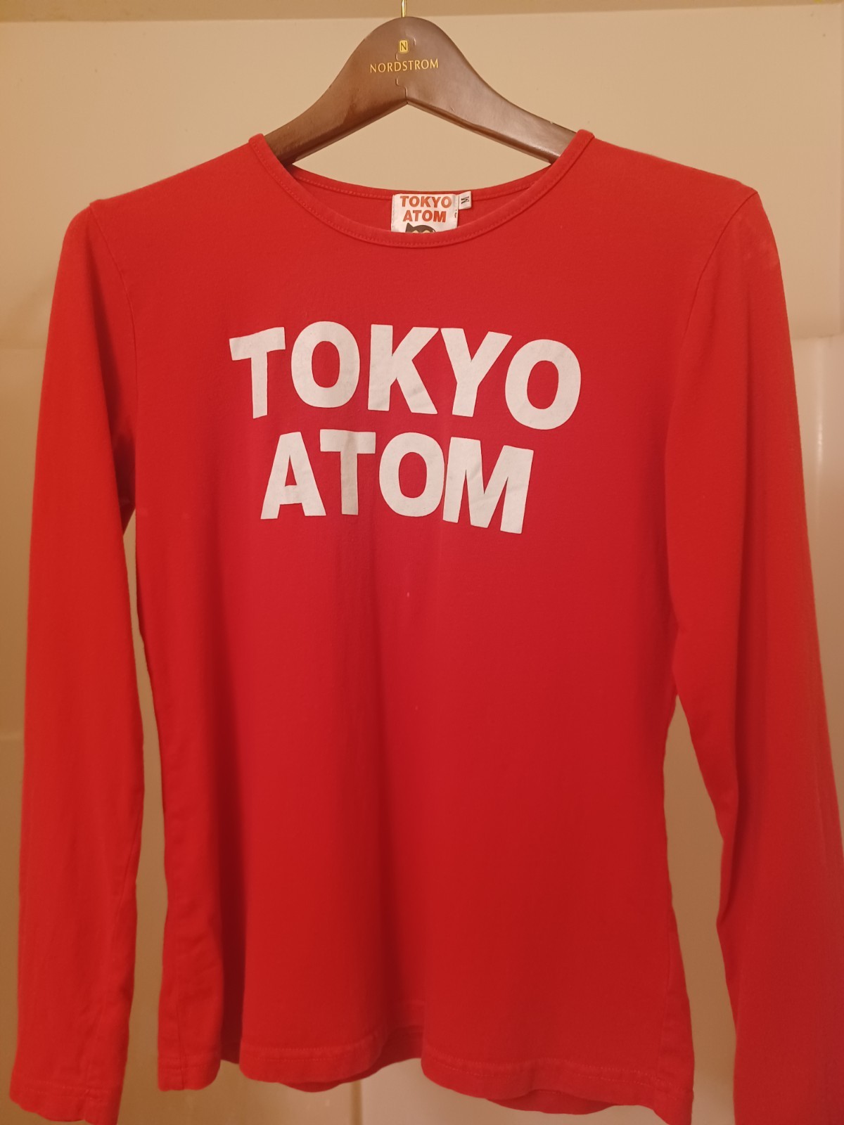 Tokyo Atom Astro Boy Red Long Sleeve Vintage Shirt