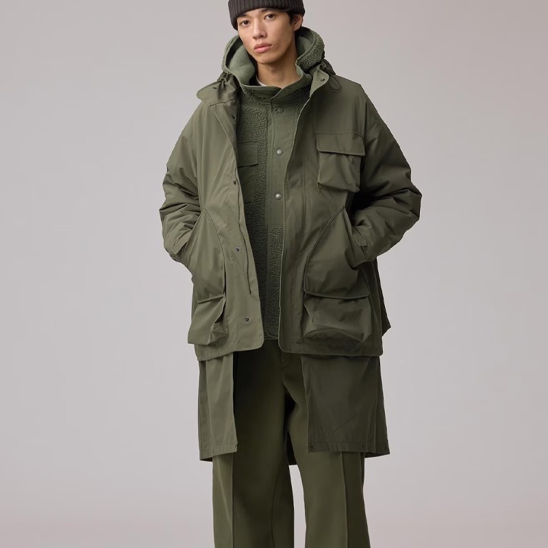 2025 ENGINEERED GARMENTS × GU Padded Shell Parka Jacket uniqlo JAPAN