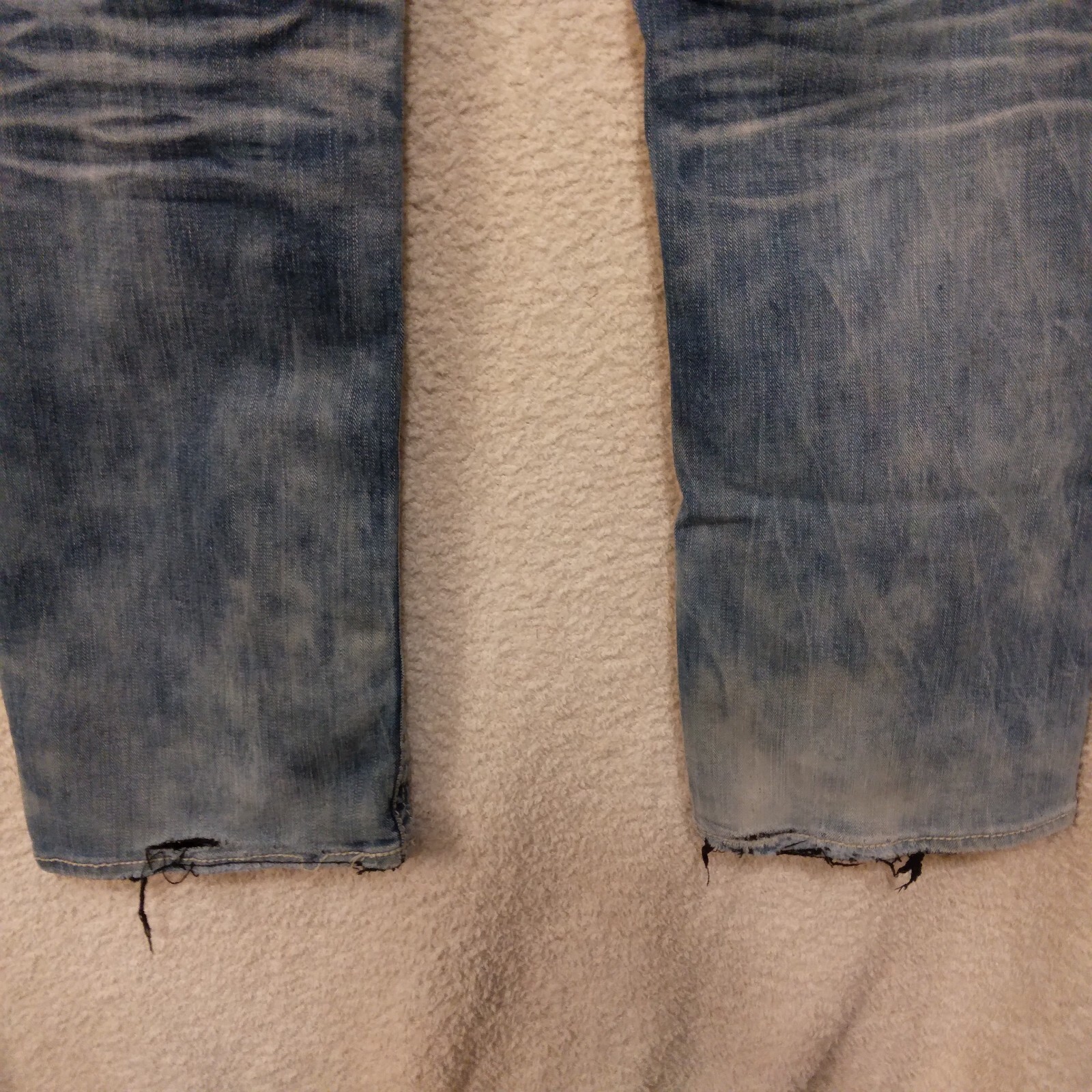 Salvage Anarchy BKE Buckle jeans mens 32R blue denim relaxed straight 35×31