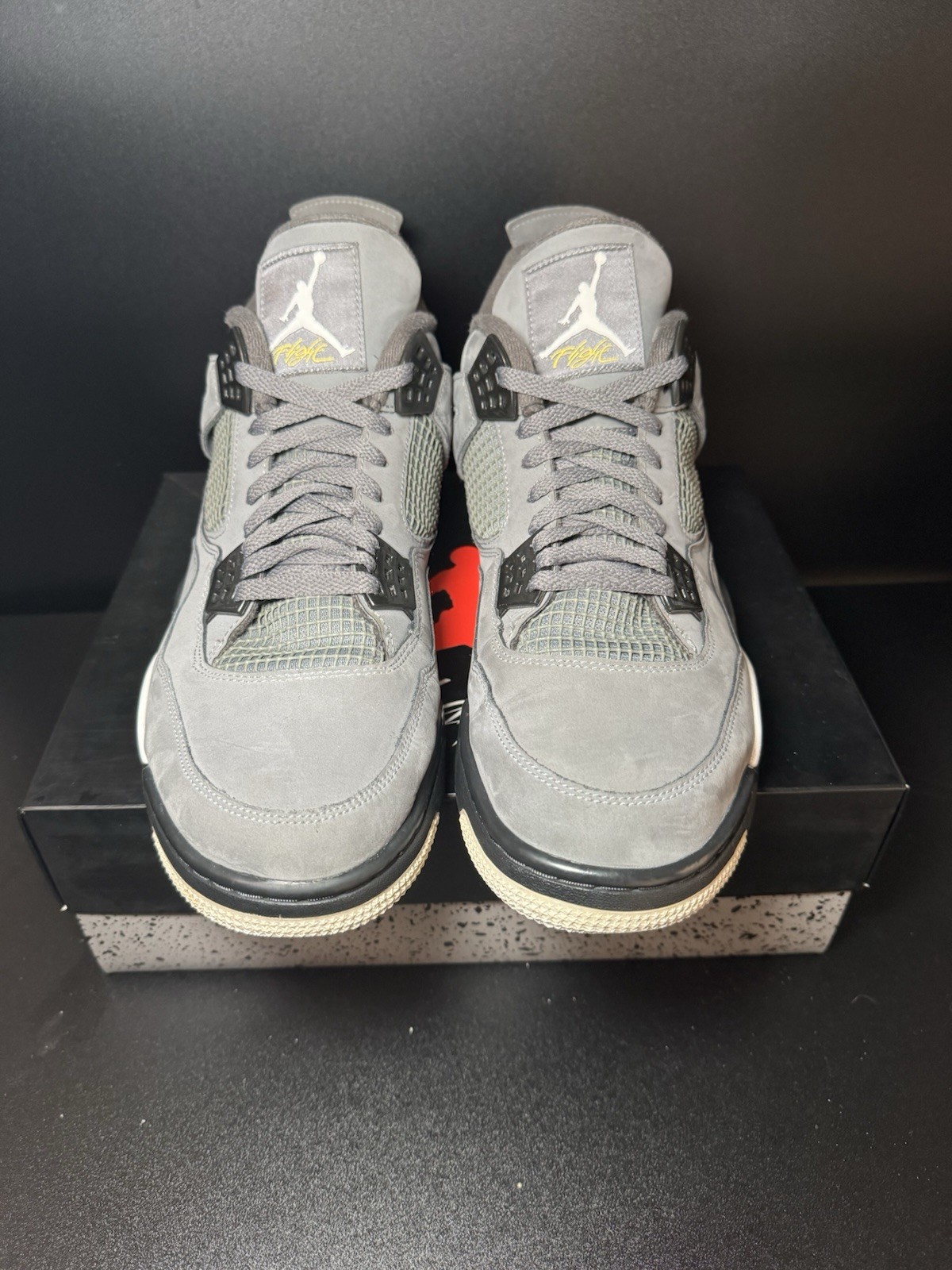 Nike Air Jordan 4 Cool Grey Size 14 Pre-Owned