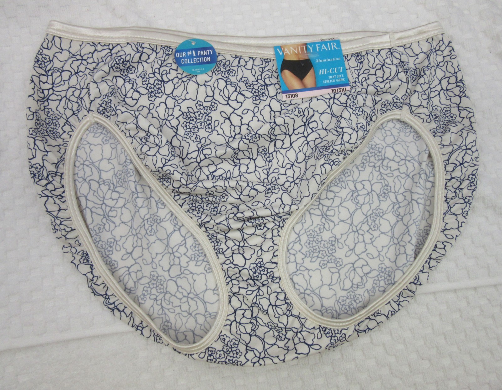 NWT set/3 VANITY FAIR ILLUMINATION HI CUT 13108 SUMMER GLOW COSMO GARDE TRANQUIL