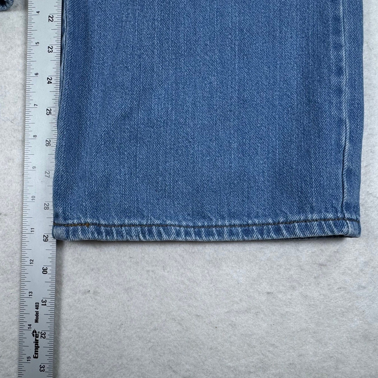 Universal Thread Relaxed Wide Leg Jeans Medium Wash Blue Denim Women Size 2/26R
