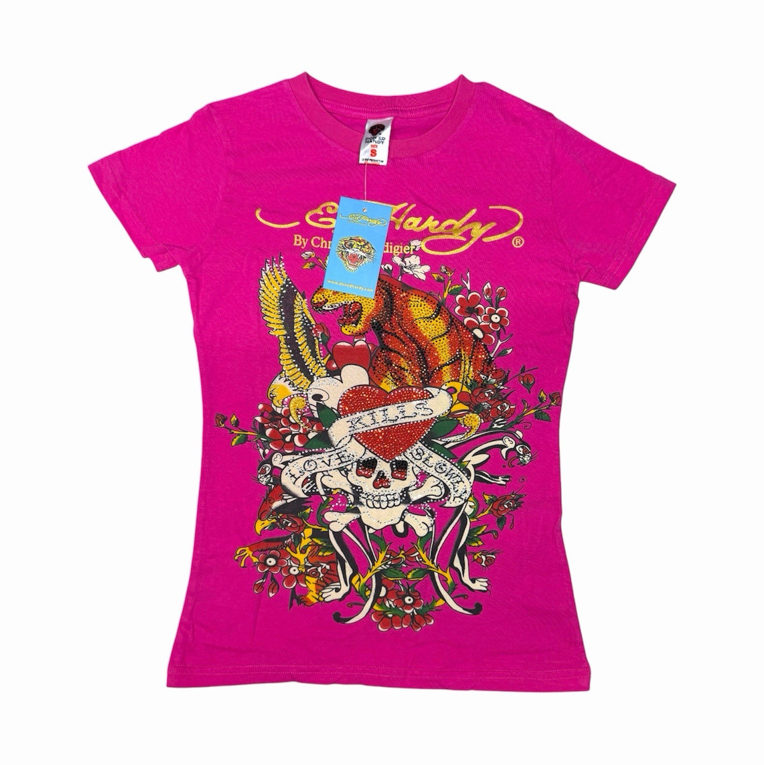 Y2K Ed Hardy Tee