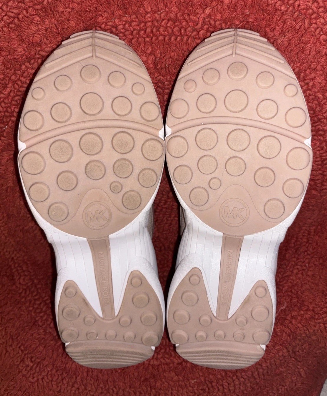 Michael Kors Women’s Sami Scuba and Mesh Zip-Up Trainer Sneakers Shoes Sz 10 M
