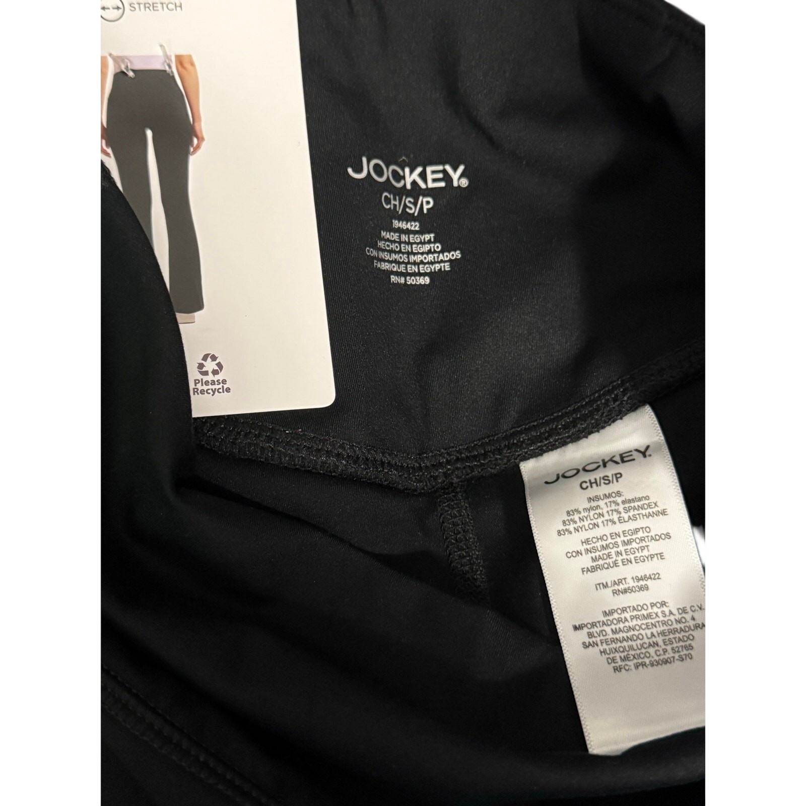 Jockey Yoga Pants High Rise Flared Boot Cut Tummy Control Side Pockets