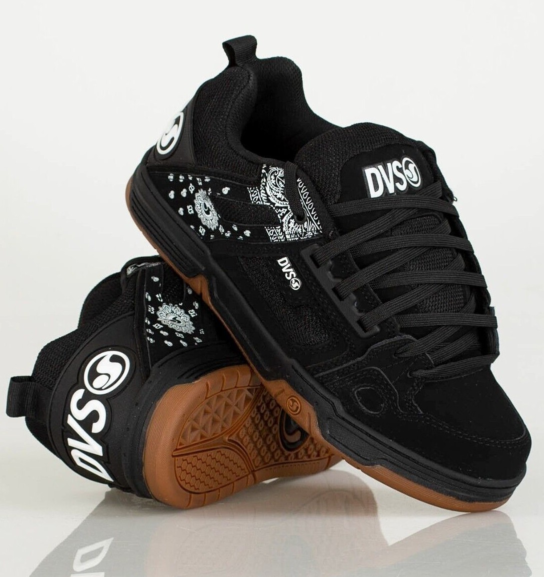 DVS COMANCHE MENS BLACK / WHITE PRINT DVF0000029 968
