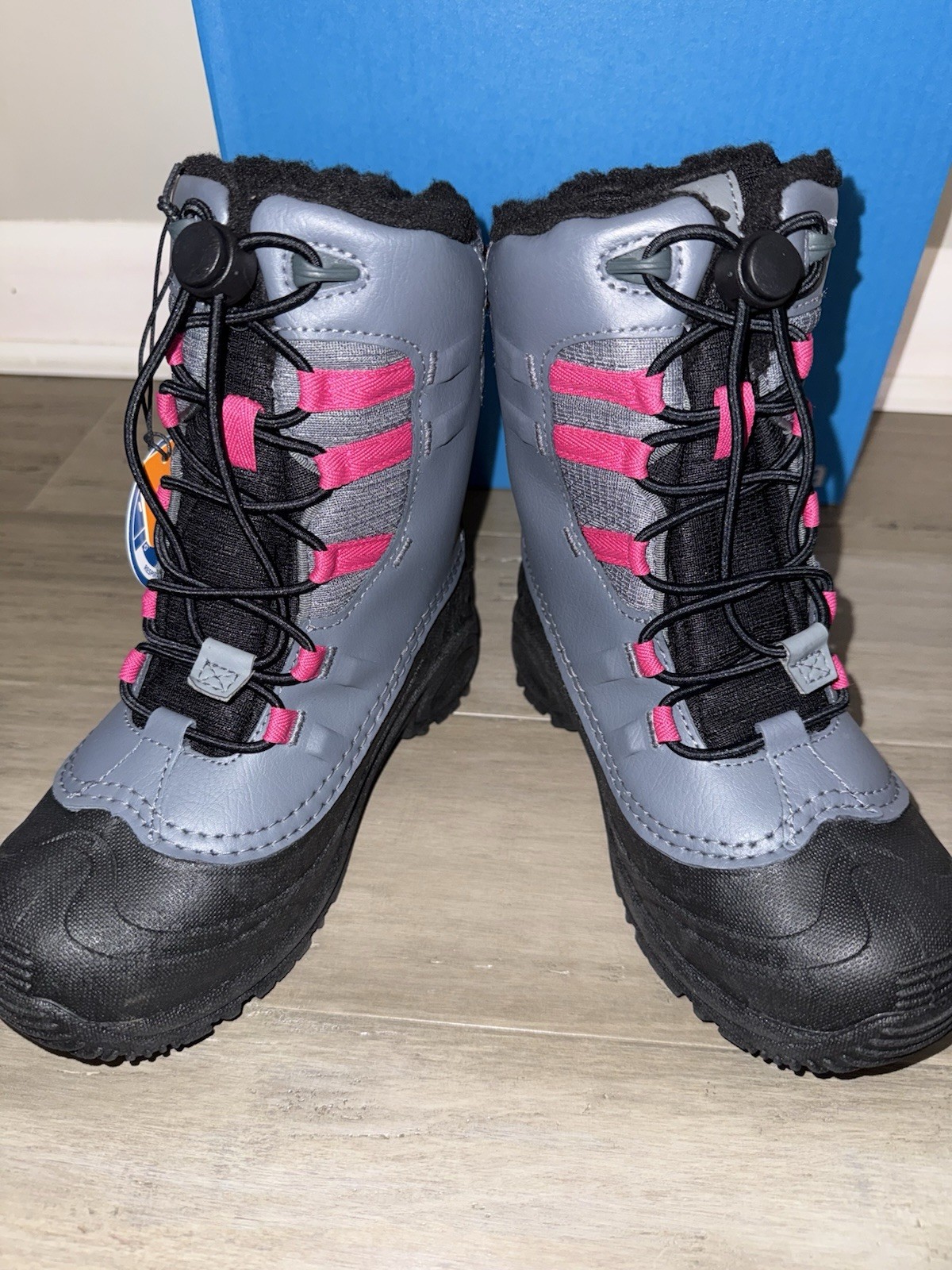 NEW Columbia Bugaboot Celsius Waterproof Snow Boots Youth Girl’s Size 1 Graphite